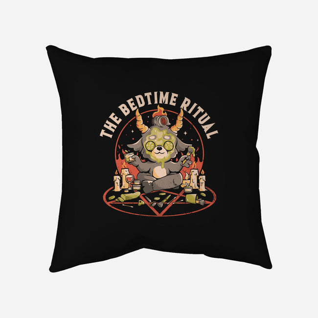 The Bedtime Ritual-none removable cover w insert throw pillow-eduely