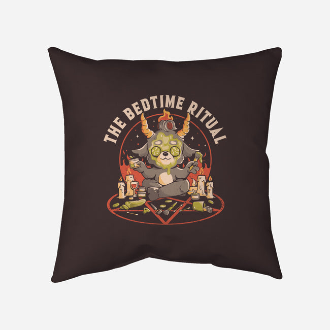 The Bedtime Ritual-none removable cover w insert throw pillow-eduely