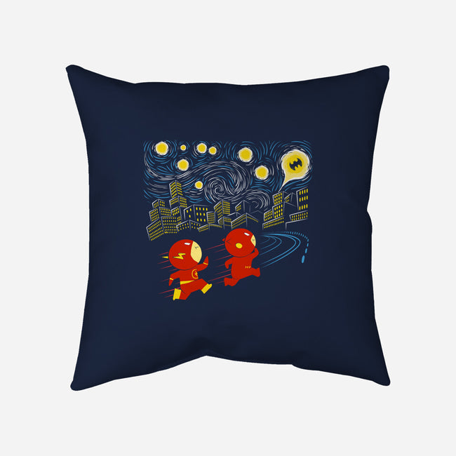 Barry, Barry Night-none removable cover w insert throw pillow-naomori