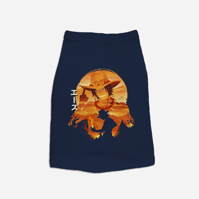 Ace Sunset-dog basic pet tank-dandingeroz