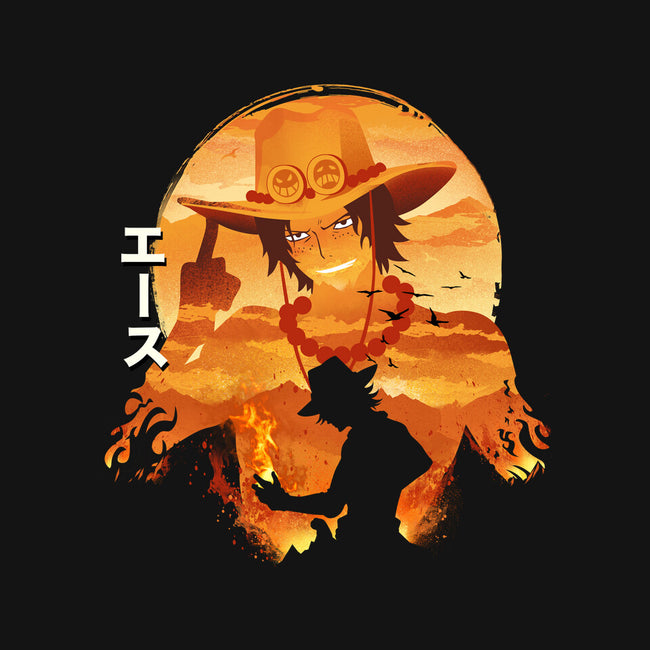 Ace Sunset-none drawstring bag-dandingeroz