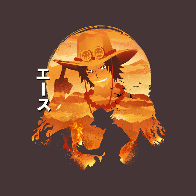 Ace Sunset-none removable cover w insert throw pillow-dandingeroz