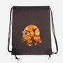 Ace Sunset-none drawstring bag-dandingeroz