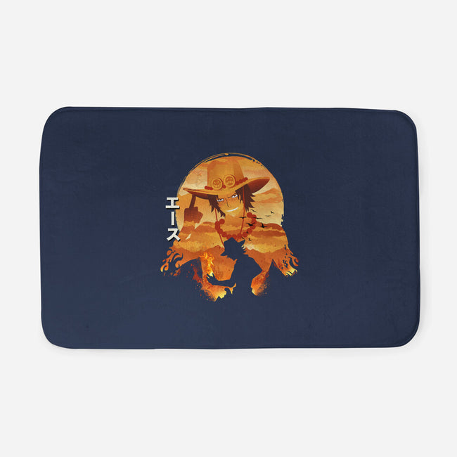 Ace Sunset-none memory foam bath mat-dandingeroz