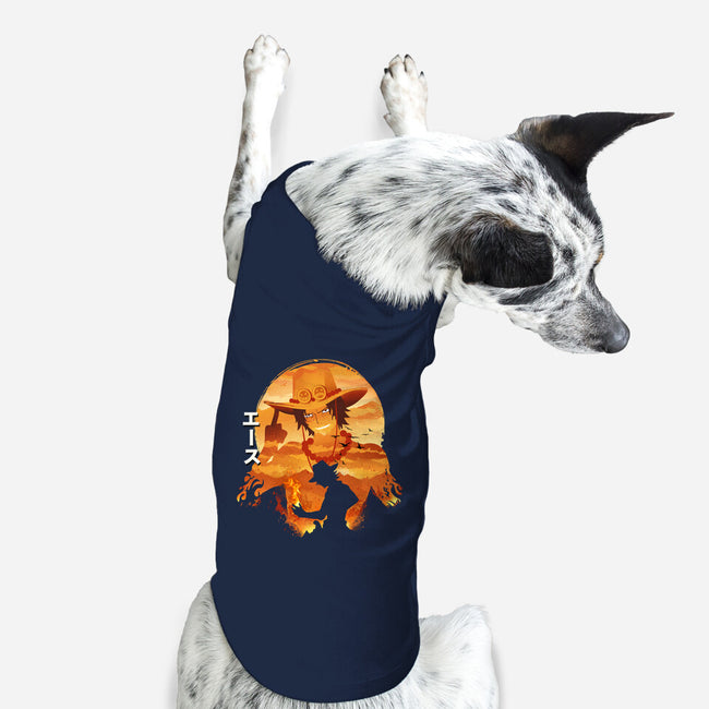 Ace Sunset-dog basic pet tank-dandingeroz