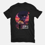 See Ya In Space-womens fitted tee-dandingeroz