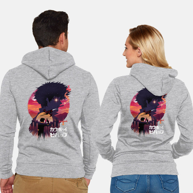 See Ya In Space-unisex zip-up sweatshirt-dandingeroz