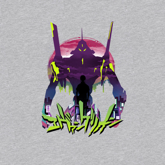 An Eva Sunset-womens v-neck tee-dandingeroz