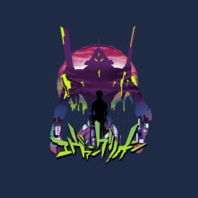 An Eva Sunset-womens v-neck tee-dandingeroz