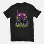An Eva Sunset-womens fitted tee-dandingeroz