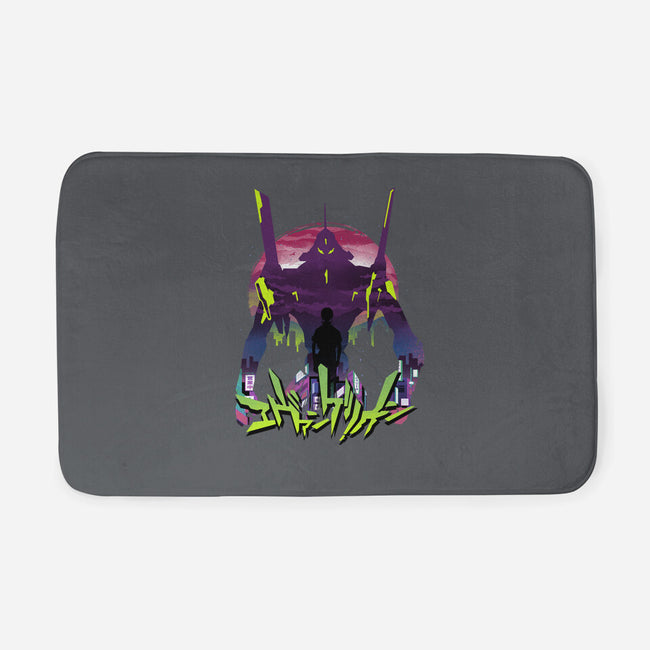 An Eva Sunset-none memory foam bath mat-dandingeroz