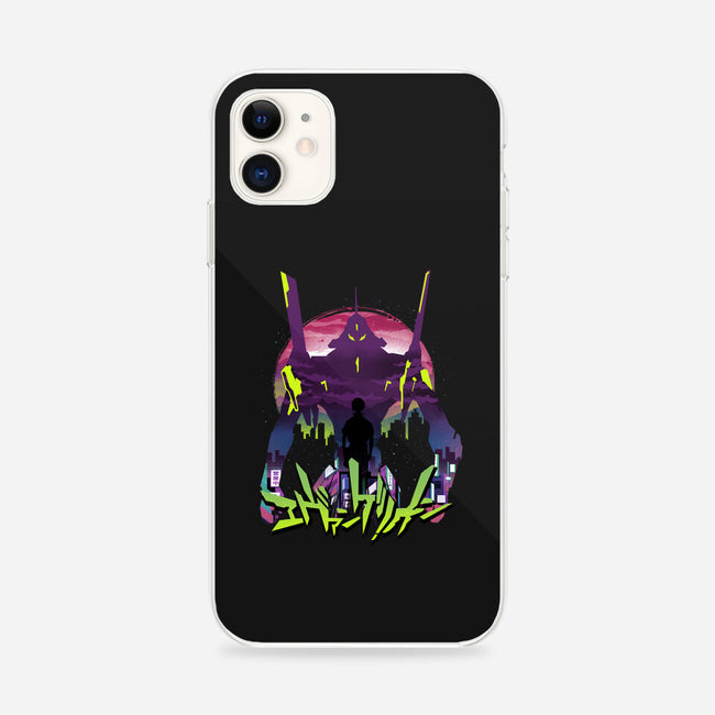 An Eva Sunset-iphone snap phone case-dandingeroz