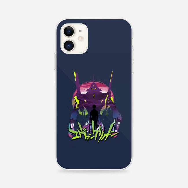 An Eva Sunset-iphone snap phone case-dandingeroz