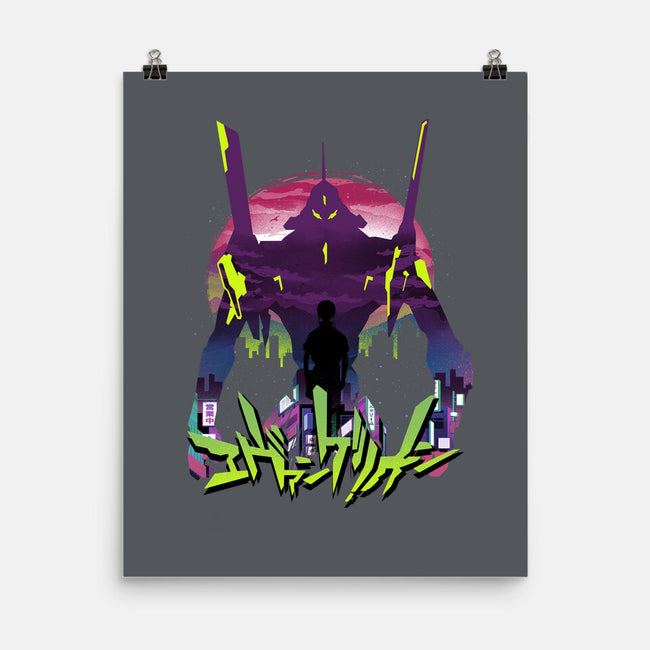 An Eva Sunset-none matte poster-dandingeroz