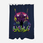 An Eva Sunset-none polyester shower curtain-dandingeroz