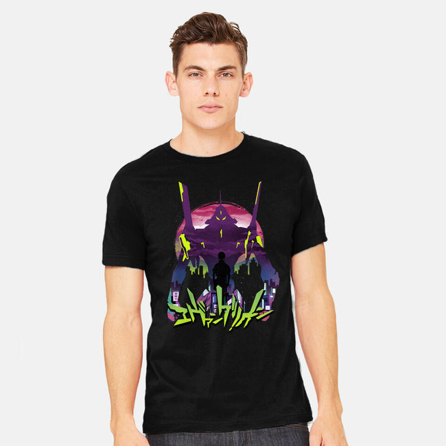 An Eva Sunset-mens heavyweight tee-dandingeroz