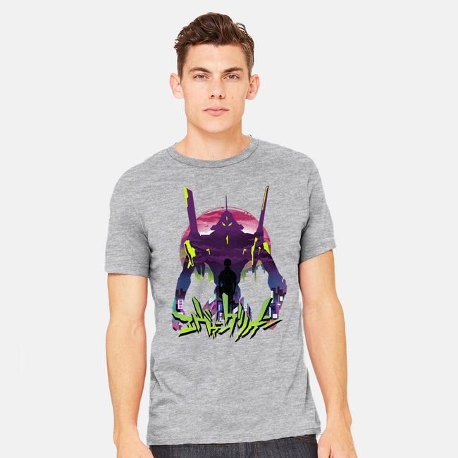 An Eva Sunset-mens heavyweight tee-dandingeroz