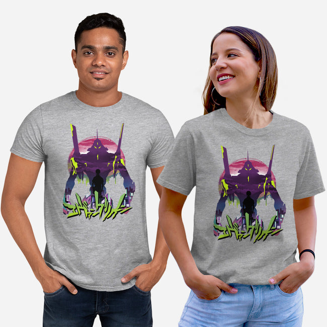 An Eva Sunset-unisex basic tee-dandingeroz