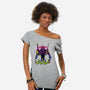 An Eva Sunset-womens off shoulder tee-dandingeroz