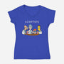 Scientists-womens v-neck tee-Barbadifuoco