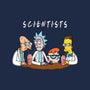 Scientists-none glossy sticker-Barbadifuoco