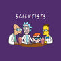 Scientists-none glossy sticker-Barbadifuoco