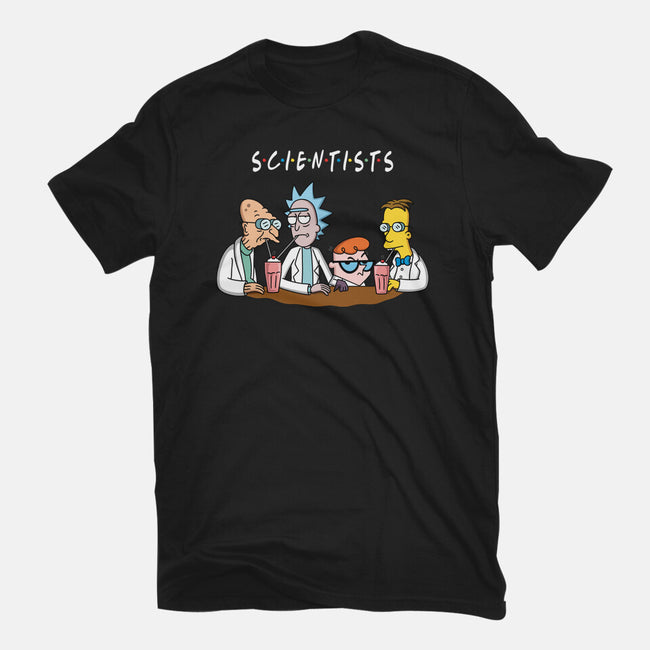 Scientists-womens basic tee-Barbadifuoco