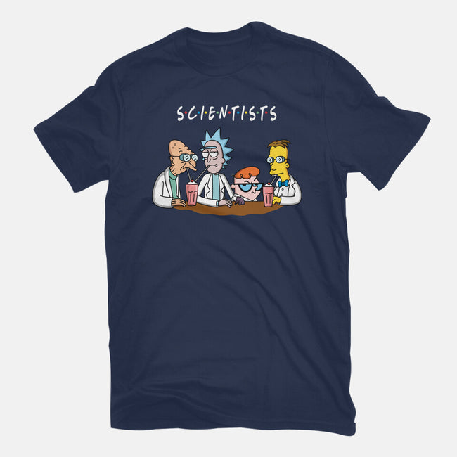 Scientists-womens basic tee-Barbadifuoco