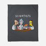 Scientists-none fleece blanket-Barbadifuoco