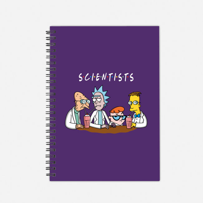 Scientists-none dot grid notebook-Barbadifuoco