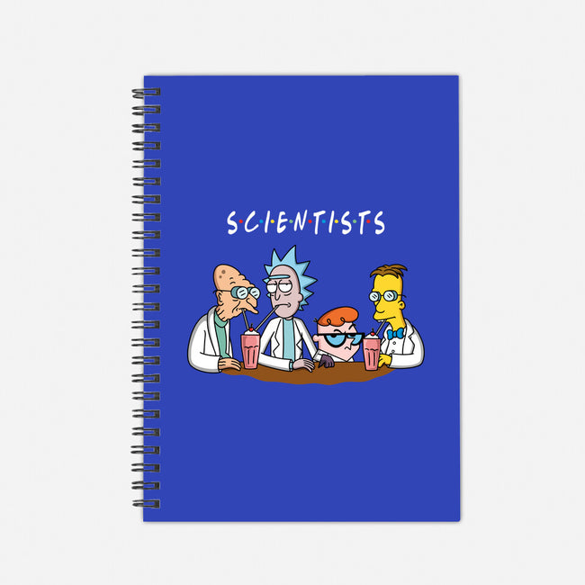 Scientists-none dot grid notebook-Barbadifuoco