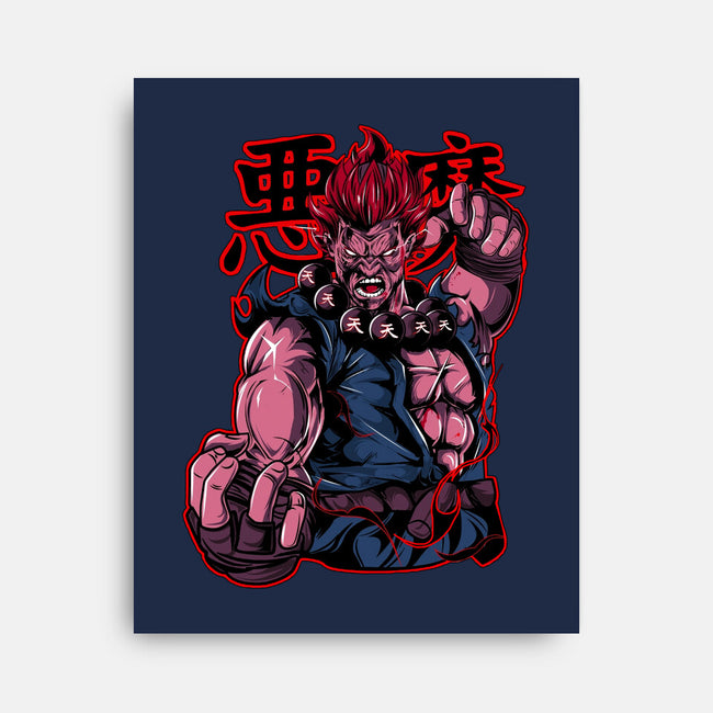 Akuma-none stretched canvas-Rudy