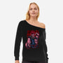 Akuma-womens off shoulder sweatshirt-Rudy