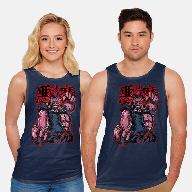 Akuma-unisex basic tank-Rudy