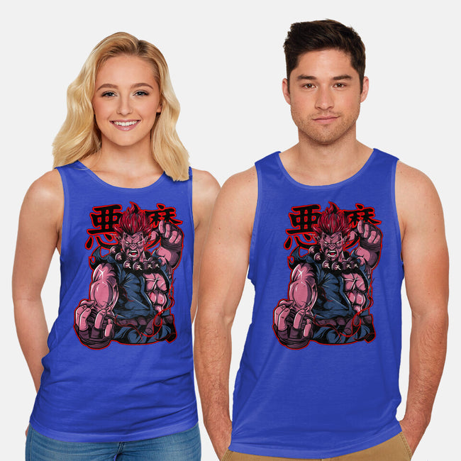 Akuma-unisex basic tank-Rudy