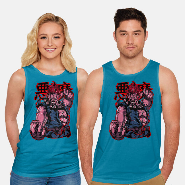 Akuma-unisex basic tank-Rudy