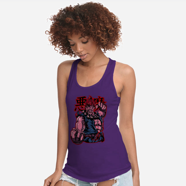 Akuma-womens racerback tank-Rudy