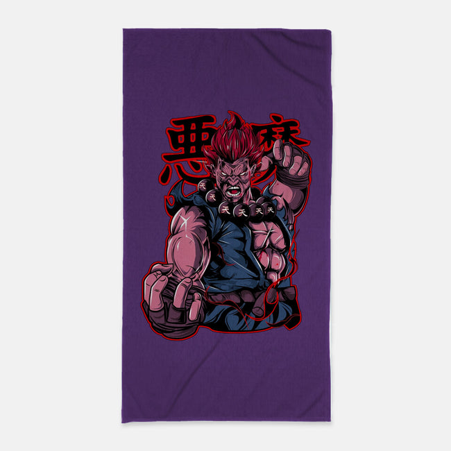 Akuma-none beach towel-Rudy