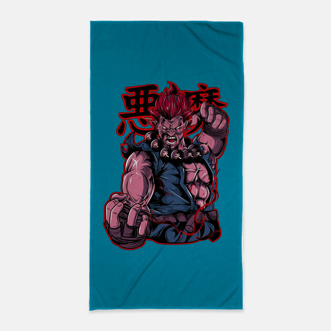 Akuma-none beach towel-Rudy