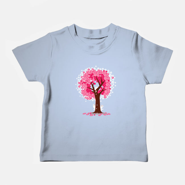 Spring Is Coming-baby basic tee-erion_designs