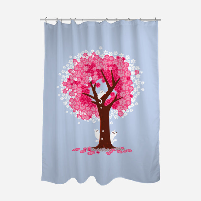 Spring Is Coming-none polyester shower curtain-erion_designs