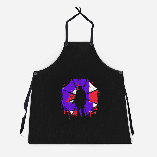 Retro Remake-unisex kitchen apron-rocketman_art