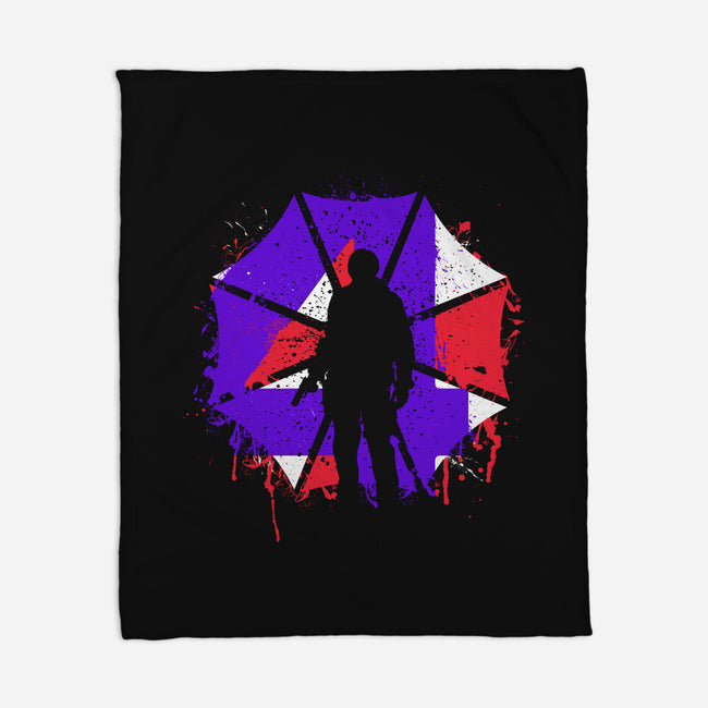 Retro Remake-none fleece blanket-rocketman_art