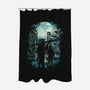 Following The Light-none polyester shower curtain-fanfabio