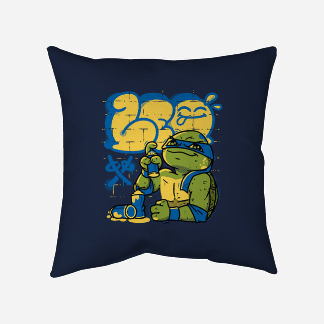 Leo Bomb-none removable cover throw pillow-estudiofitas