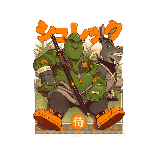 Samurai Shurekku-youth crew neck sweatshirt-Bruno Mota