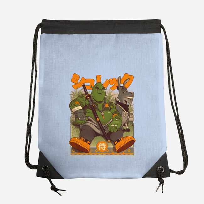 Samurai Shurekku-none drawstring bag-Bruno Mota