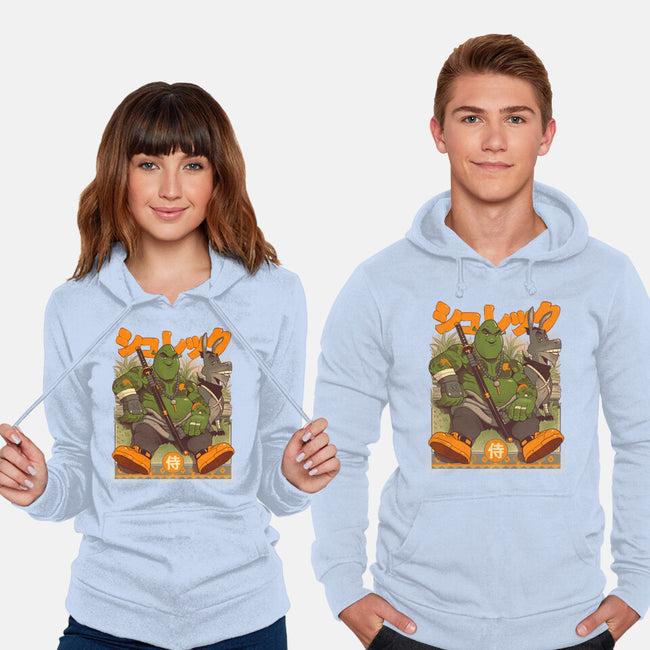 Samurai Shurekku-unisex pullover sweatshirt-Bruno Mota