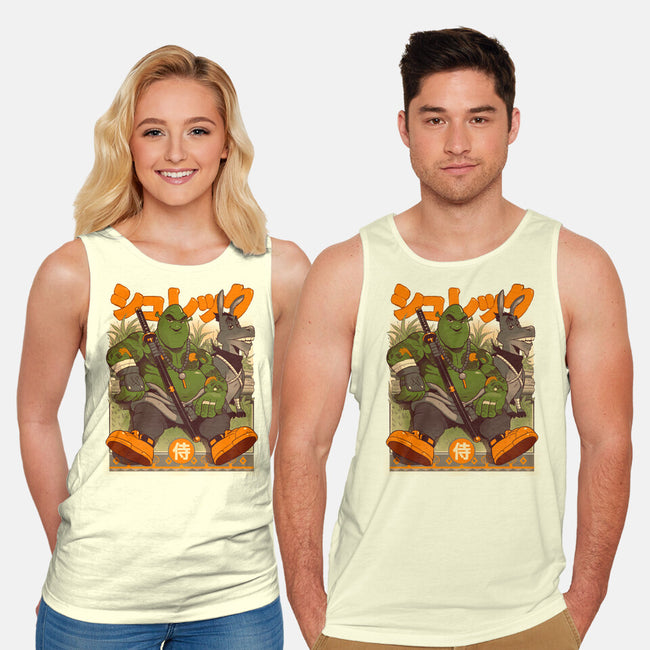 Samurai Shurekku-unisex basic tank-Bruno Mota