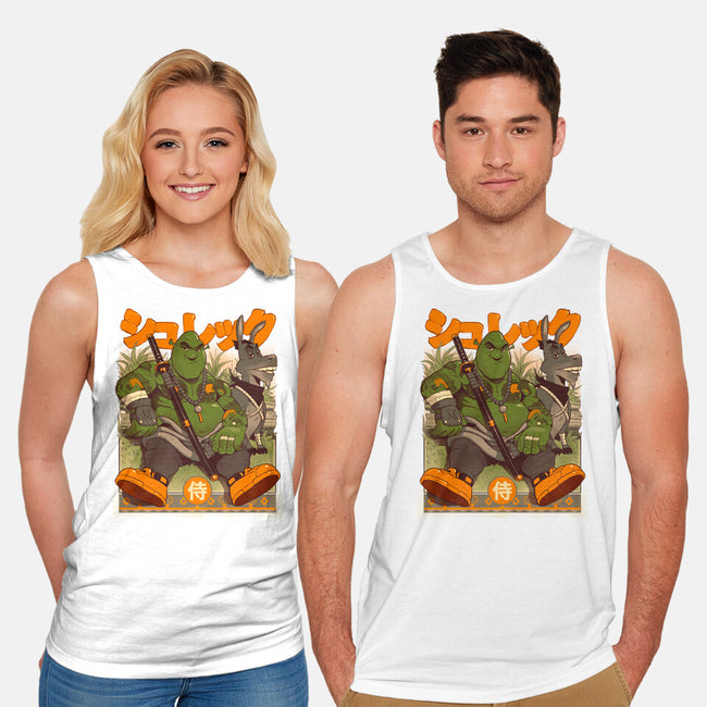 Samurai Shurekku-unisex basic tank-Bruno Mota